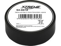 Taśma izolacyjna klejąca 0,13mm/15mm/20m - czarna