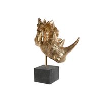 Figurka Dekoracyjna Home ESPRIT Czarny Złoty 33 x 24 x 43,5 cm
