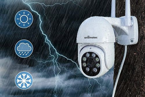 BEZPRZEWODOWA KAMERA OBROTOWA WIFI ZEWNĘTRZNA 4MPX DARMOWA APLIKACJA TUYA na Arena.pl