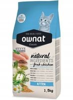 Ownat Cat Kitten 1,5kg Sucha karma dla młodych Kociąt oraz Karmiących Kotek