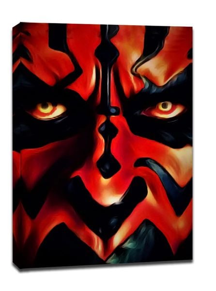 Face It! Star Wars Gwiezdne Wojny - Darth Maul - obraz na płótnie 70x100 cm zdjęcie 1