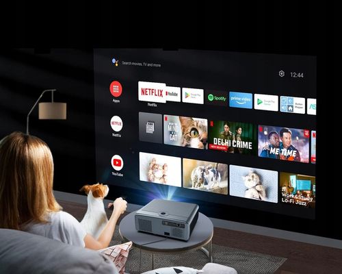 Projektor Rzutnik 30000lm WiFi Android Google TV FULL HD 4K Autofocus LED na Arena.pl