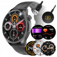 SMARTWATCH ZEGAREK MĘSKI AMOLED PREZENT NA WALENTYNKI DLA CHŁOPAKA