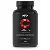 KFD CAFFEINE 100 tabletek 200mg KOFEINA
