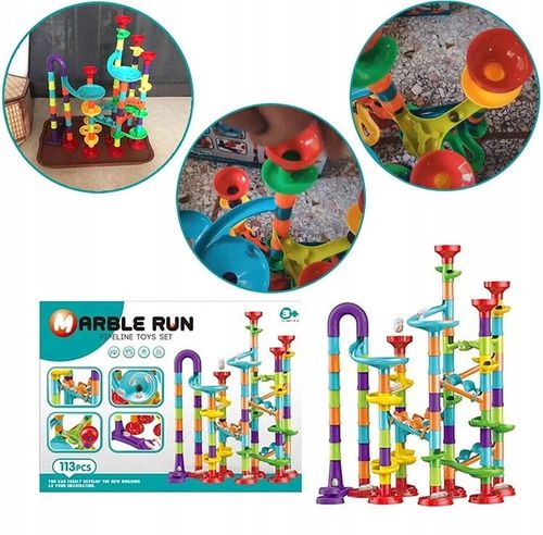 TOR KULKOWY KULODROM ZESTAW 113 EL KULKI WYRZUTNIA na Arena.pl