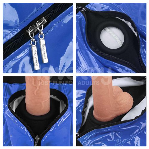 Chic Strap-On Shorts (36 - 39 Inch Waist) Blue na Arena.pl