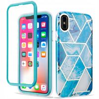 ETUI PANCERNE MARBLE 360° OBUDOWA DO IPHONE X/XS