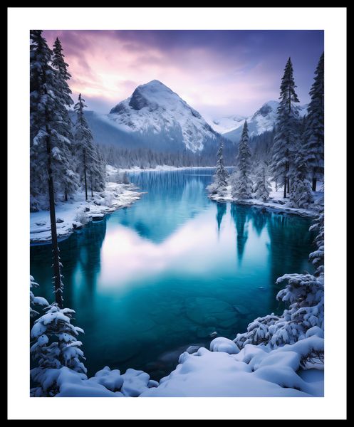 Plakat 40x50cm Górzyste Prześwity zdjęcie 3