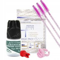 KLEJ DO RZĘS PRZEDŁUŻANIA RZĘS MOCNY SZYBKOSCHNĄCY HS-11 2g GRATISY !