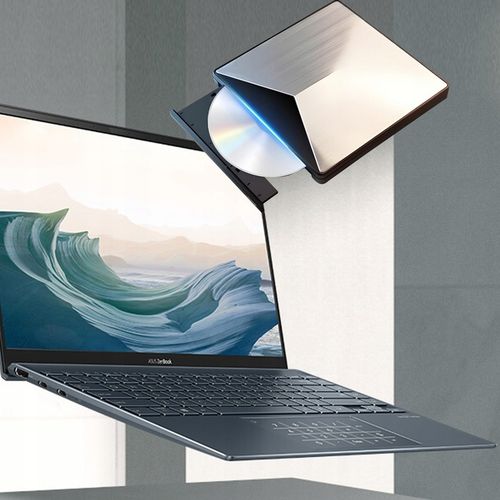 Napęd Zewnętrzny DVD Odtwarzacz CD USB-C 3.0 Nagrywarka do Laptopa USB 2w1 na Arena.pl