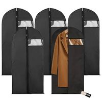Pokrowiec na ubrania garnitur koszulę sukienkę ochronny podróżny 5 sztuk