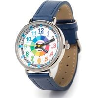 Kiddus Nauczyciel Czasu Polski Niebieski Skóra PU