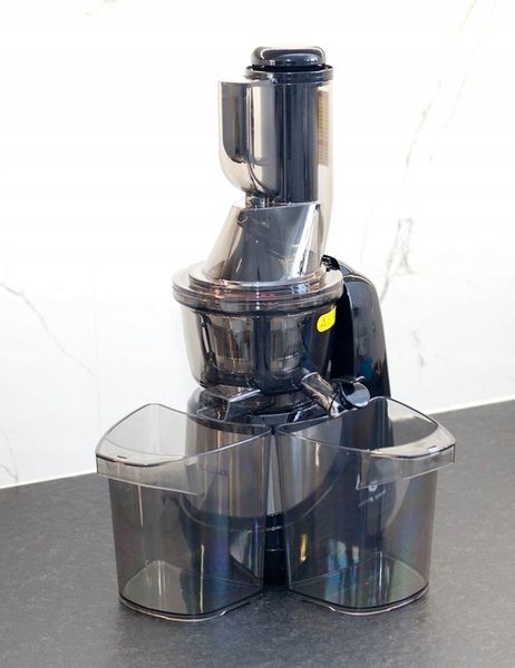 WYCISKARKA WOLNOOBROTOWA GRASS SOKOWIRÓWKA CZARNA MAX DUŻY OTWÓR BERLINGER zdjęcie 3