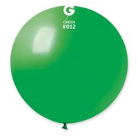 Balon pastelowy kula gigant zielony, 80 cm