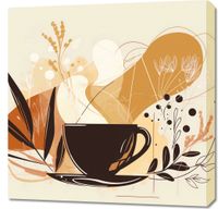 Obraz 70x70cm Aromatyczna Przerwa