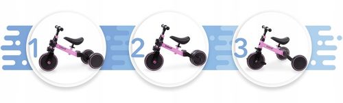 Rower 3w1 biegowy trójkołowy jeździk Kidwell Pico na Arena.pl