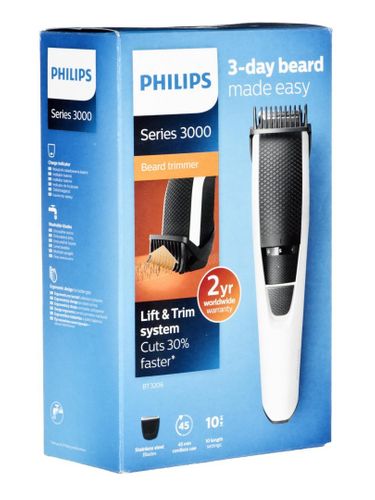 Trymer do brody Philips BT3206/14 (kolor biały) na Arena.pl