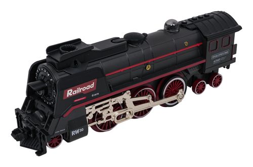 Kolejka Retro Z Funkcją Świateł, Dźwięku I Dymu 216Cm na Arena.pl