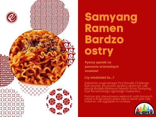 Samyang buldak ramen extra spicy hot kurczak bardzo ostra zupka danie instant 140g na Arena.pl