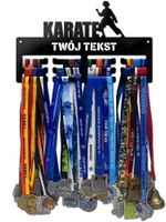 Wieszak na medale KARATE twoje imię dowolny tekst 181.1