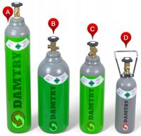 Butla 2,7l 2kg z CO2 Dwutlenek Węgla Spożywczy Pełna Do Akwarium Piwa Sody