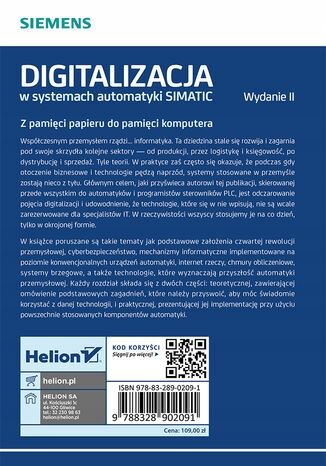 Digitalizacja w systemach automatyki SIMATIC w.2 na Arena.pl