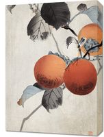 Obraz 50x70cm Nuthatcher, Koson Japoński Vintage do Salonu