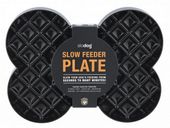 SloDog Slow Feeder Plate Miska spowalniająca duża kość czarna