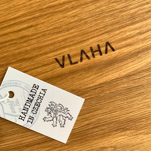 VLAHA Zegar drewniany OAK wykonany w Czechach ⌀34cm na Arena.pl