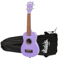 Ukulele Sopranowe + Pokrowiec Aquila Super Kala Ukadelic UK-ULTRAVIOLET
