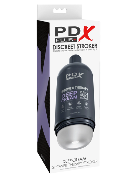 masturbator pdx plus shower therapy deep cream pipedream zdjęcie 5