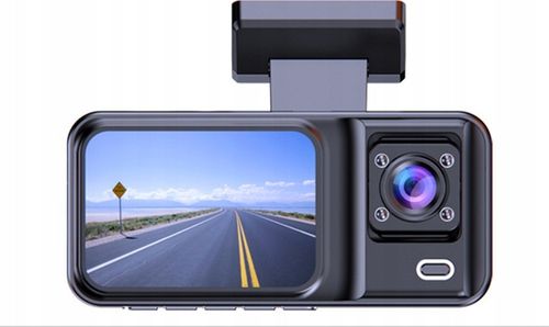 WideoRejestrator 3 Kamery z Kamerą cofania G-sensor Wstrząsy menu PL na Arena.pl