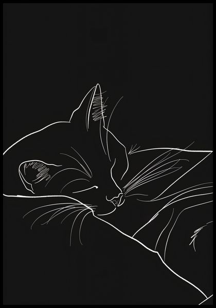 Plakat 68x98cm Nocny Spokój zdjęcie 2