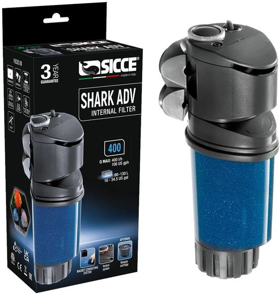 Sicce Shark ADV 400 Filtr Wewnętrzny zdjęcie 1