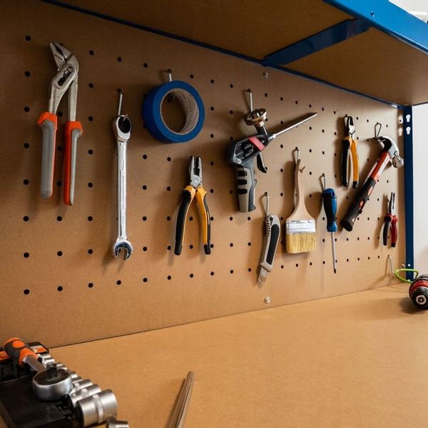 STÓŁ WARSZTATOWY ROBOCZY NARZĘDZIOWY GARAŻ BLAT HAKI zdjęcie 12