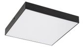 Plafoniera LAMPA łazienkowa TARTU 7900 Rabalux kwadratowa OPRAWA plafon LED 24W 2800K - 6000K sufitowy metalowy IP44 czarny