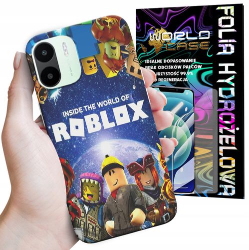 ETUI DO XIAOMI REDMI A2 - ROBLOX DZIECIECE WZORY SUPER MARIO + FOLIA na Arena.pl