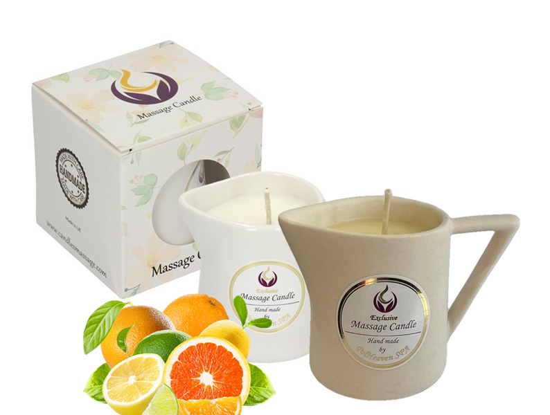 Świeca do masażu Słoneczna Pomarańcza zdjęcie 1