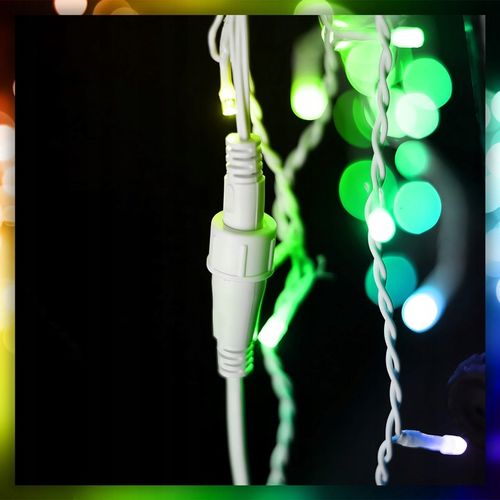 SOPLE LAMPKI CHOINKOWE ŚWIATEŁKA 300 LED 12M GRUBY KABEL FLASH ZEWNĘTRZNE na Arena.pl