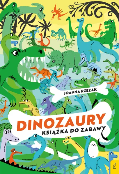 Książka do zabawy. Dinozaury zdjęcie 1