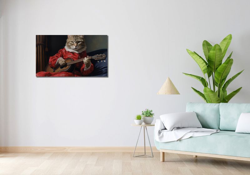 Obraz 90x50cm Melodia Kociej Łapy zdjęcie 2