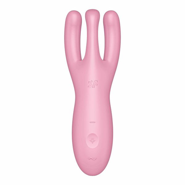 Wibrator-Threesome 4 Connect App (Pink) zdjęcie 2