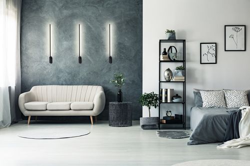 Elkim lampa ścienna LINE 243 624301103 na Arena.pl