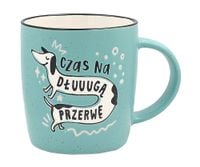 kubek czas na dłuuugą przerwę 350ml  | up-034