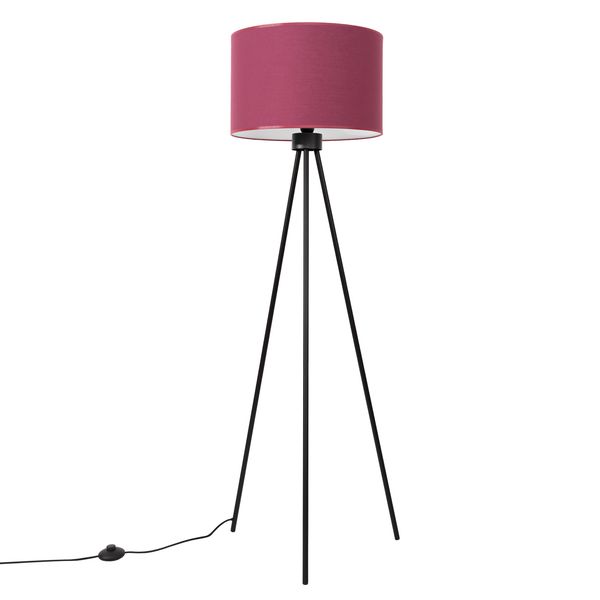 Lampa podłogowa NEVIA burgund zdjęcie 1