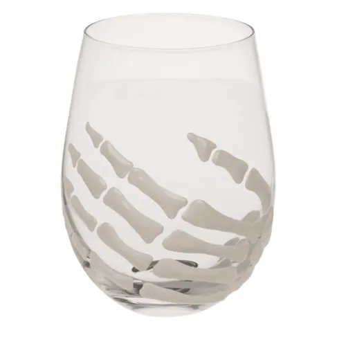 Zestaw Dwóch Szklanek z Ręką Kościotrupa na Halloween na Arena.pl