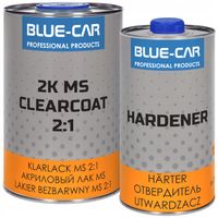 BLUE-CAR LAKIER BEZBARWNY MS 2:1 + UTWARDZACZ 1,5L KPL
