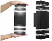 Lampa LED na elewację domu dwukierunkowa KINKIET Zewnętrzny Góra-dół