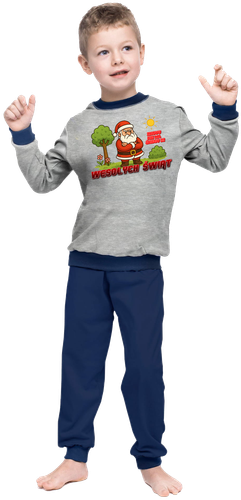 Piżama dziecięca - Zdenerwowany Mikołaj - Święta na Arena.pl