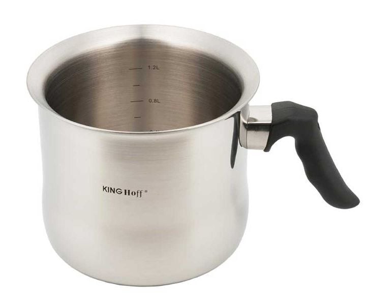 kinghoff garnek do mleka 1l kh-3108 zdjęcie 1